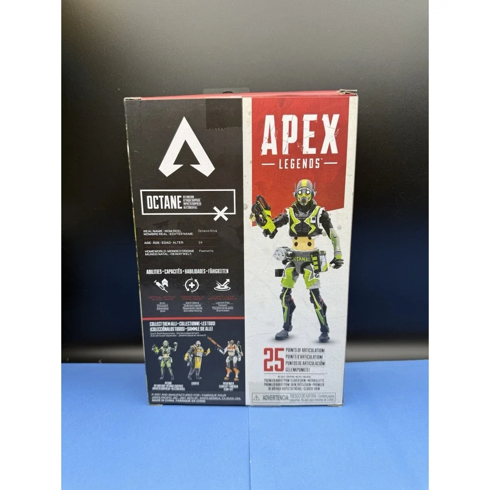 Apex Legends Series 4 Octane Hit and Run 6-inch Action Figure By Jakks Pacific